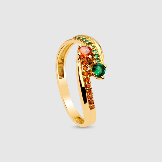 Anillo Oro 18K Fantasía