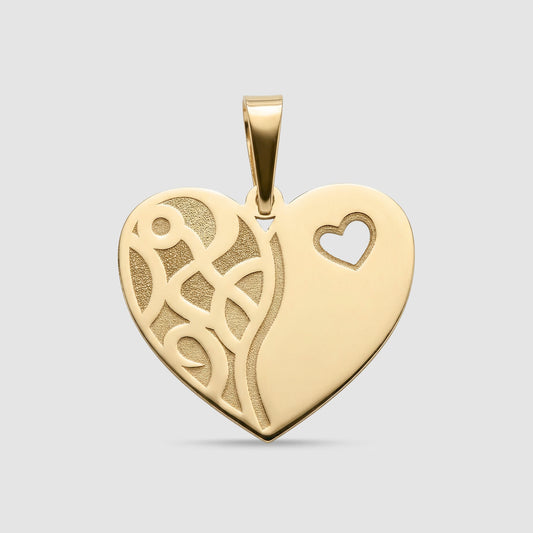 Colgante Corazon Oro 18 Kilates