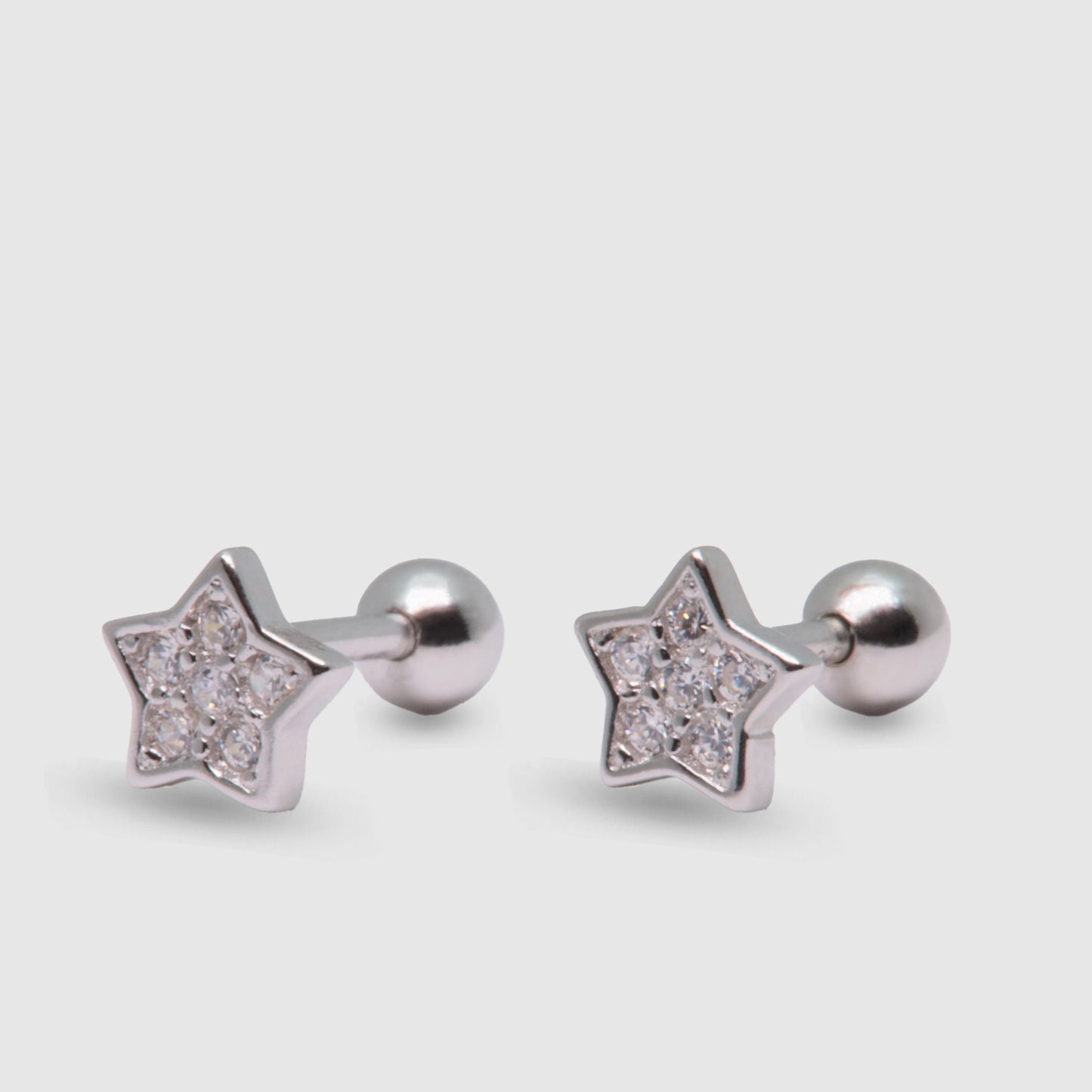 Pendientes Plata 925 estrellitas