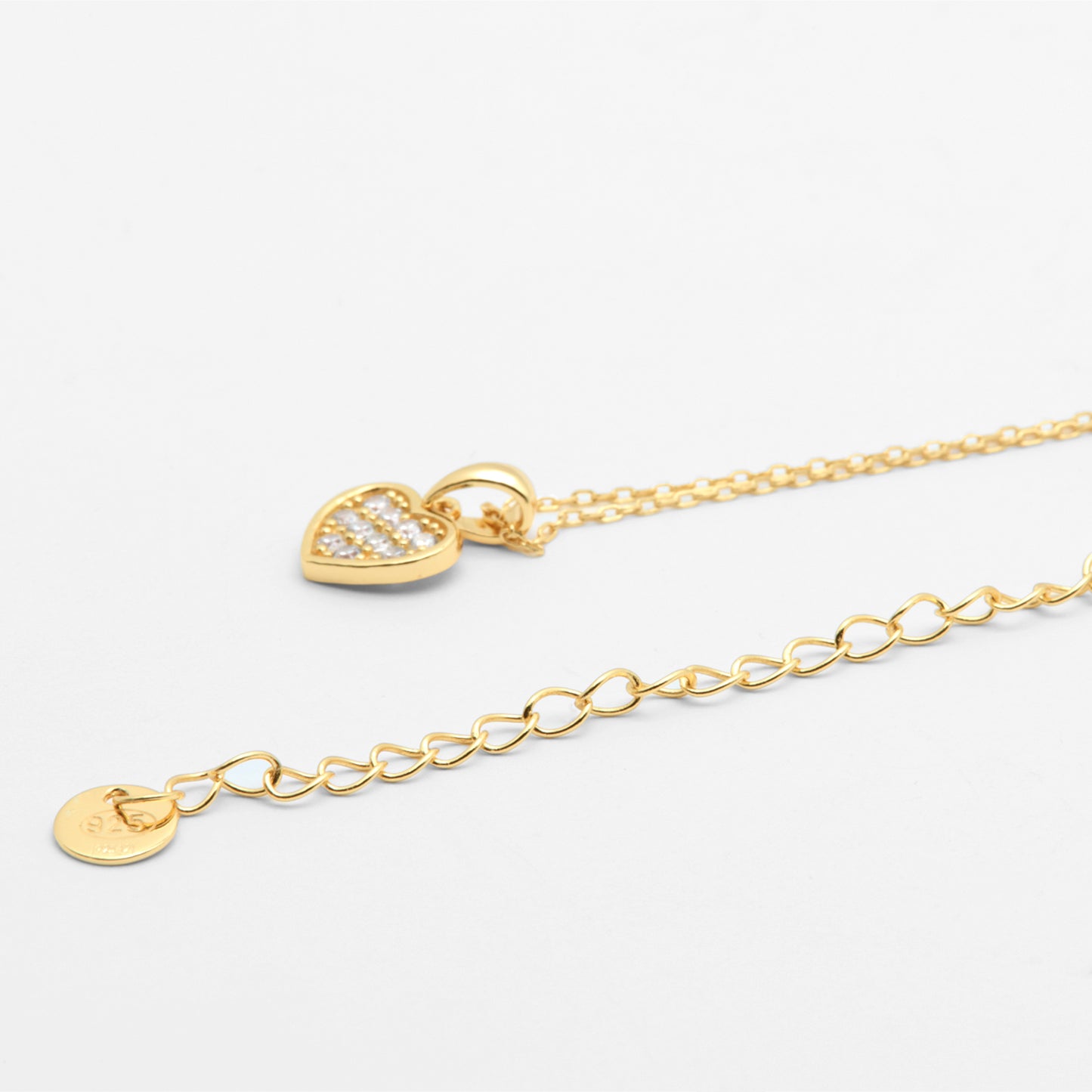 Gargantilla Plata 925 & Circonitas Baño Oro