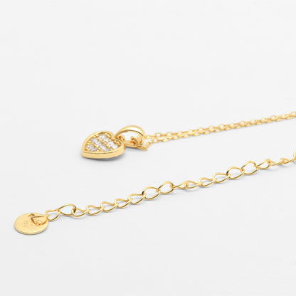 Gargantilla Plata 925 & Circonitas Baño Oro