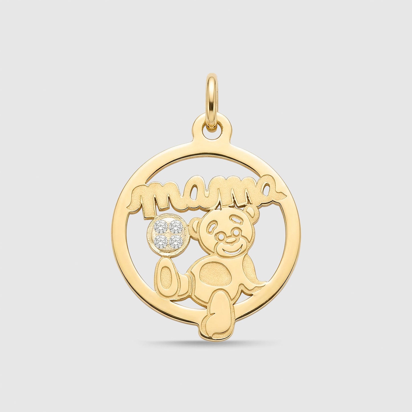 Colgante Oro 18K Mamá