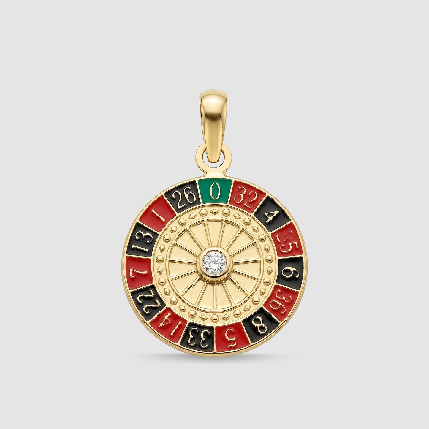 Colgante Ruleta Oro 18K