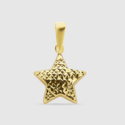 Colgante Stoned Star Oro 18K