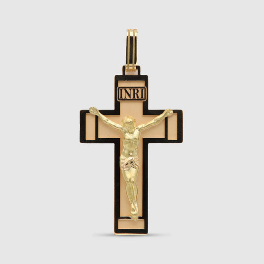 Cross of Christ Pendant 18K Gold