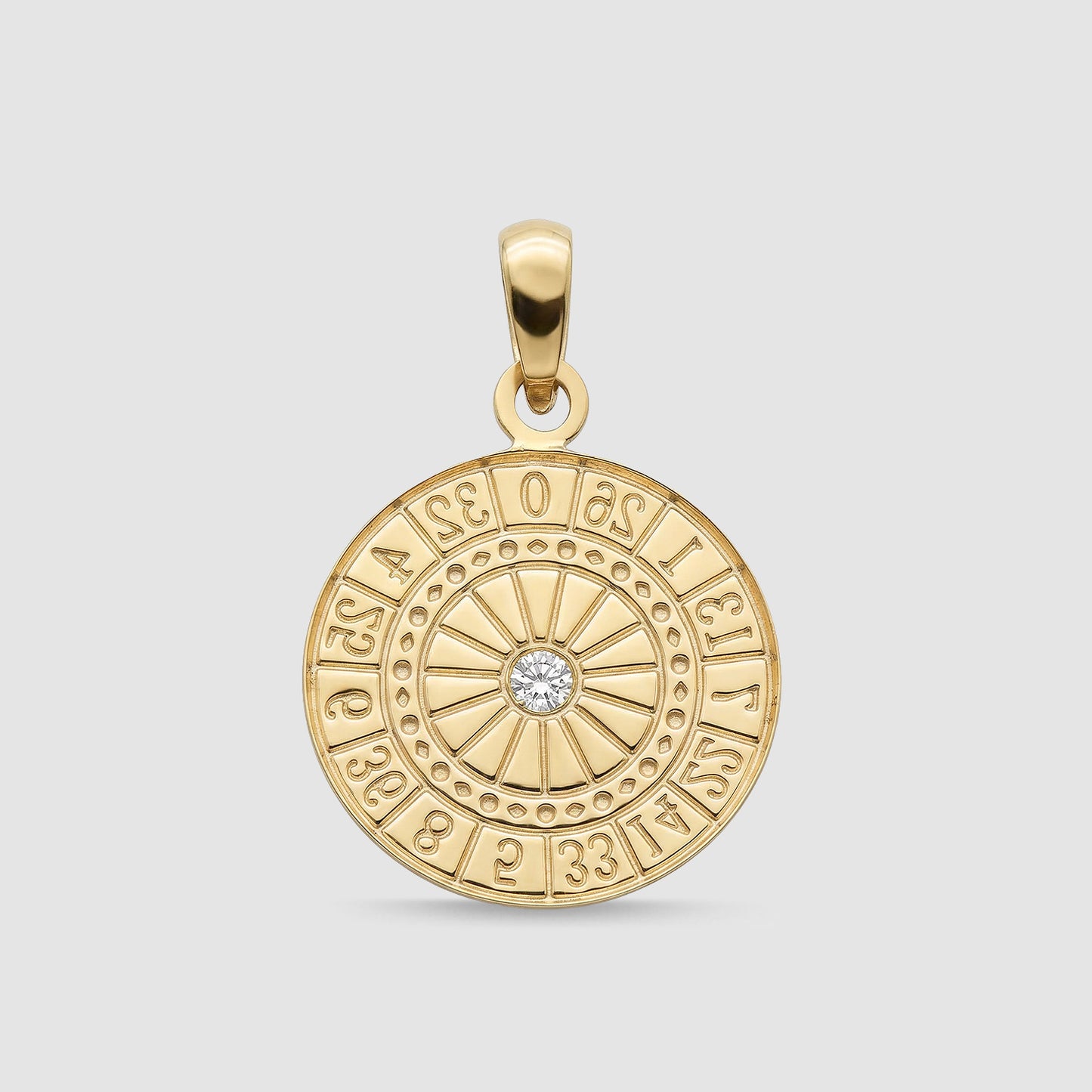 Colgante Ruleta Oro 18K