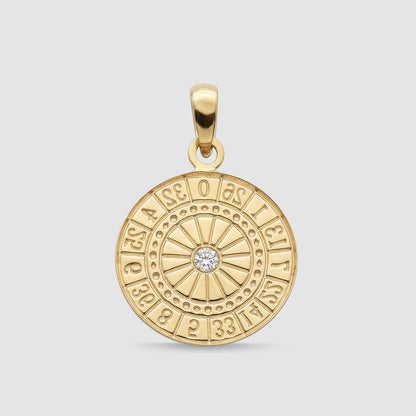 Colgante Ruleta Oro 18K