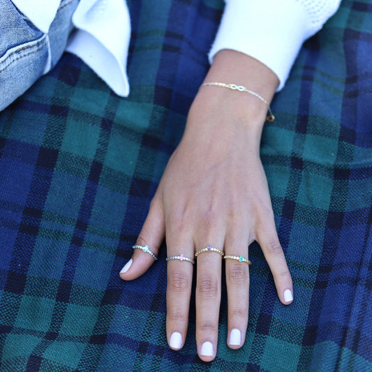 Anillo Oro 18K Esmeralda