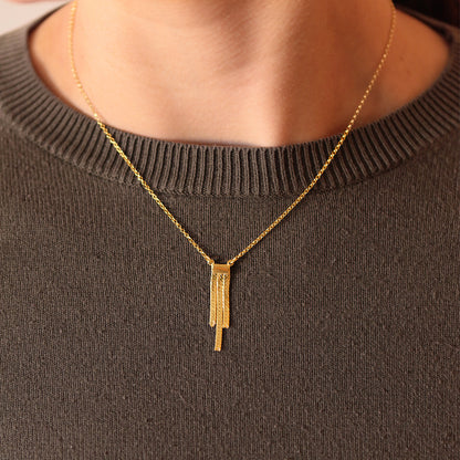 Gargantilla Curt Plata 925 Baño Oro