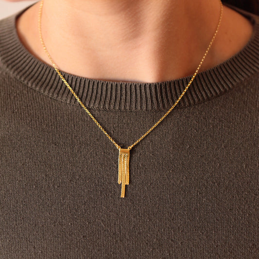 Gargantilla Curt Plata 925 Baño Oro