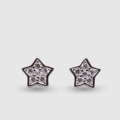 Pendientes Plata 925 estrellitas