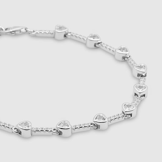 Pulsera `Heart Bones´Plata 925