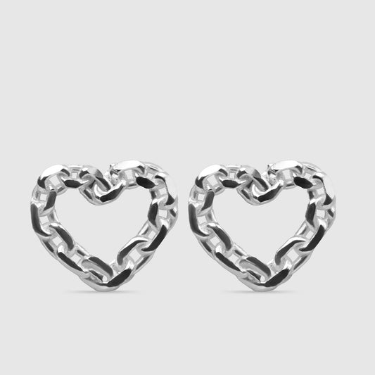 Pendientes Plata 925 Corazón