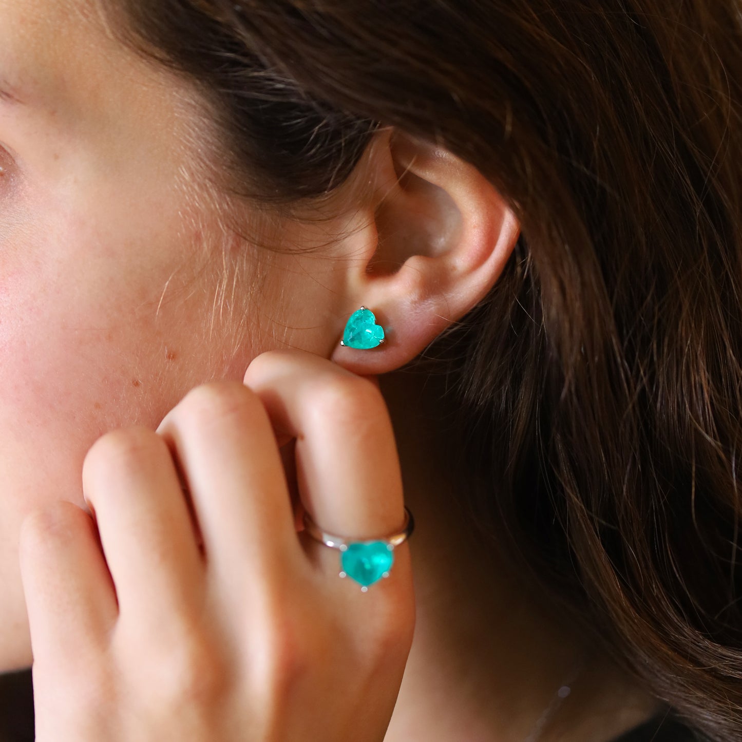 Pendientes Emera Plata 925