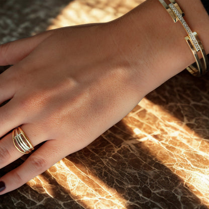 Anillo Duale  Oro 18K