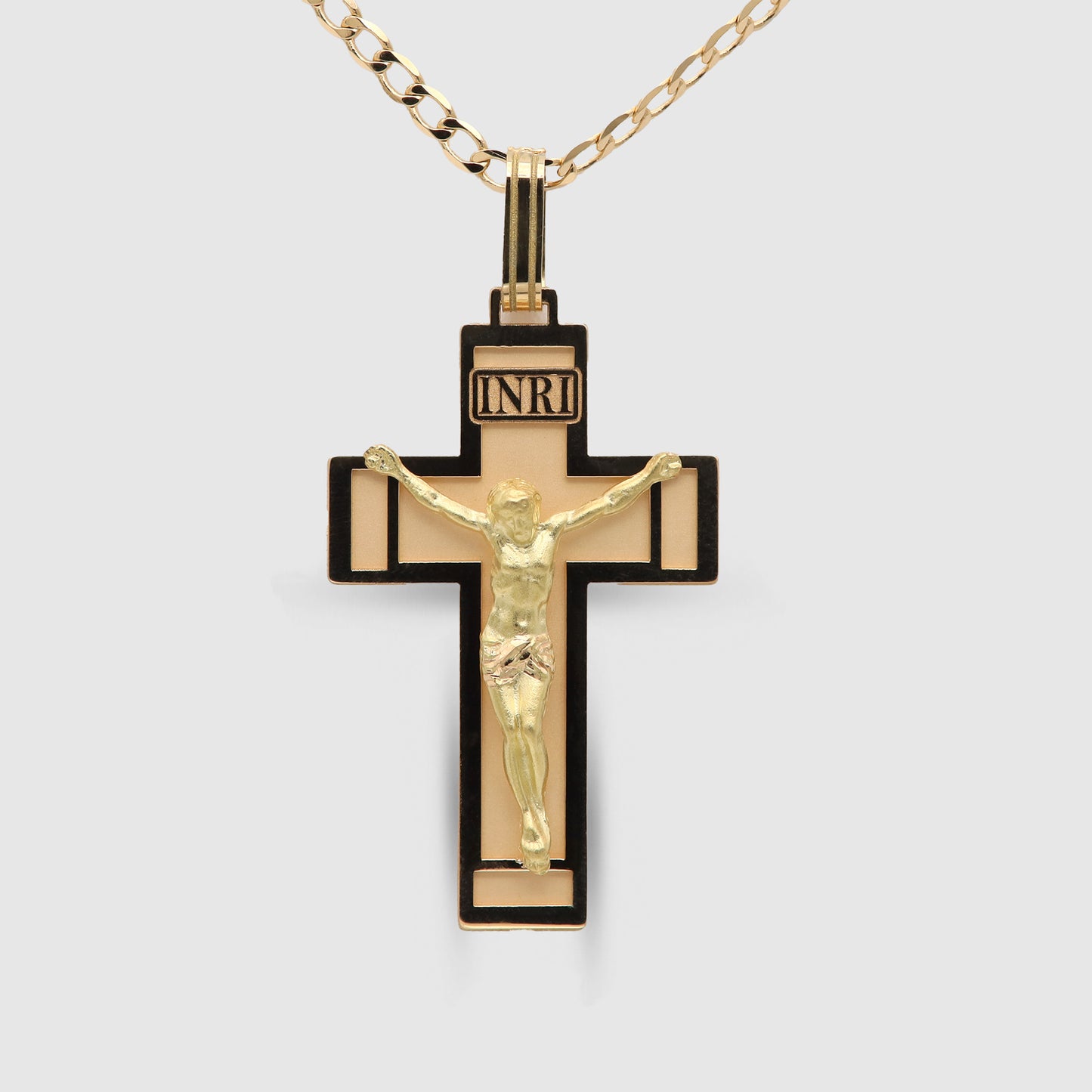 Cross of Christ Pendant 18K Gold