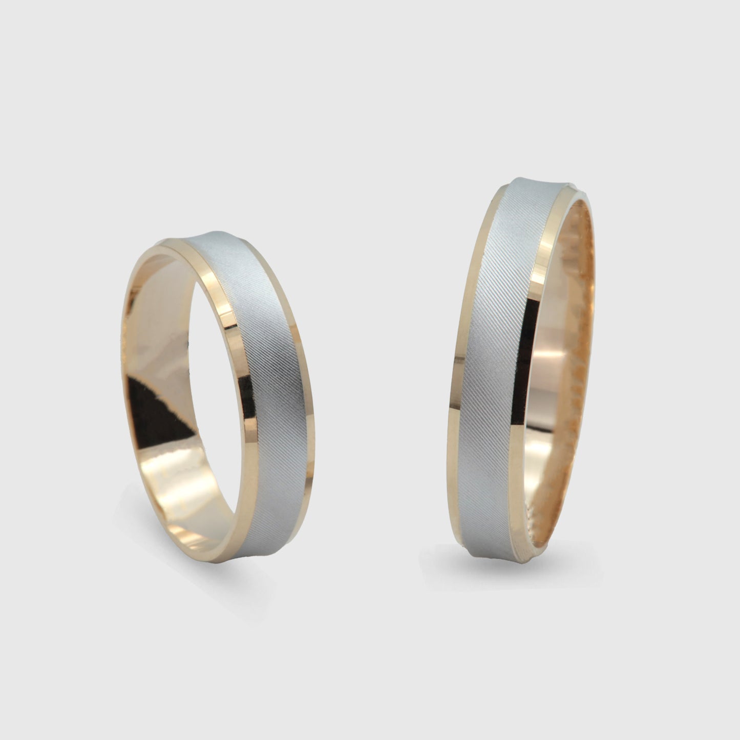 Alianza Oro 18K bicolor