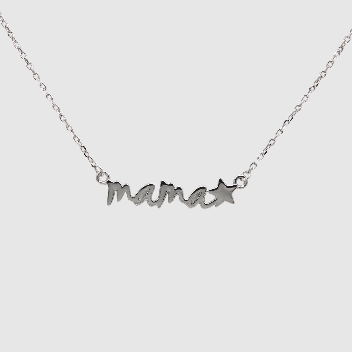 925 Silver 'MAMA' Choker