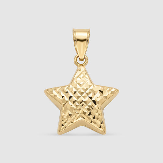 Colgante Stoned Star Oro 18K