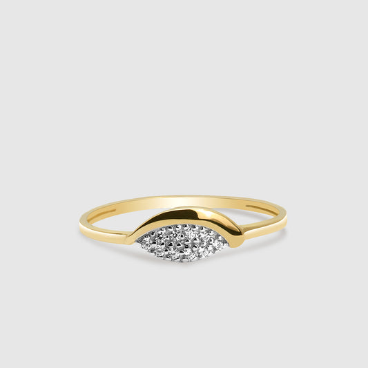 Anillo Oro 18K Bicolor