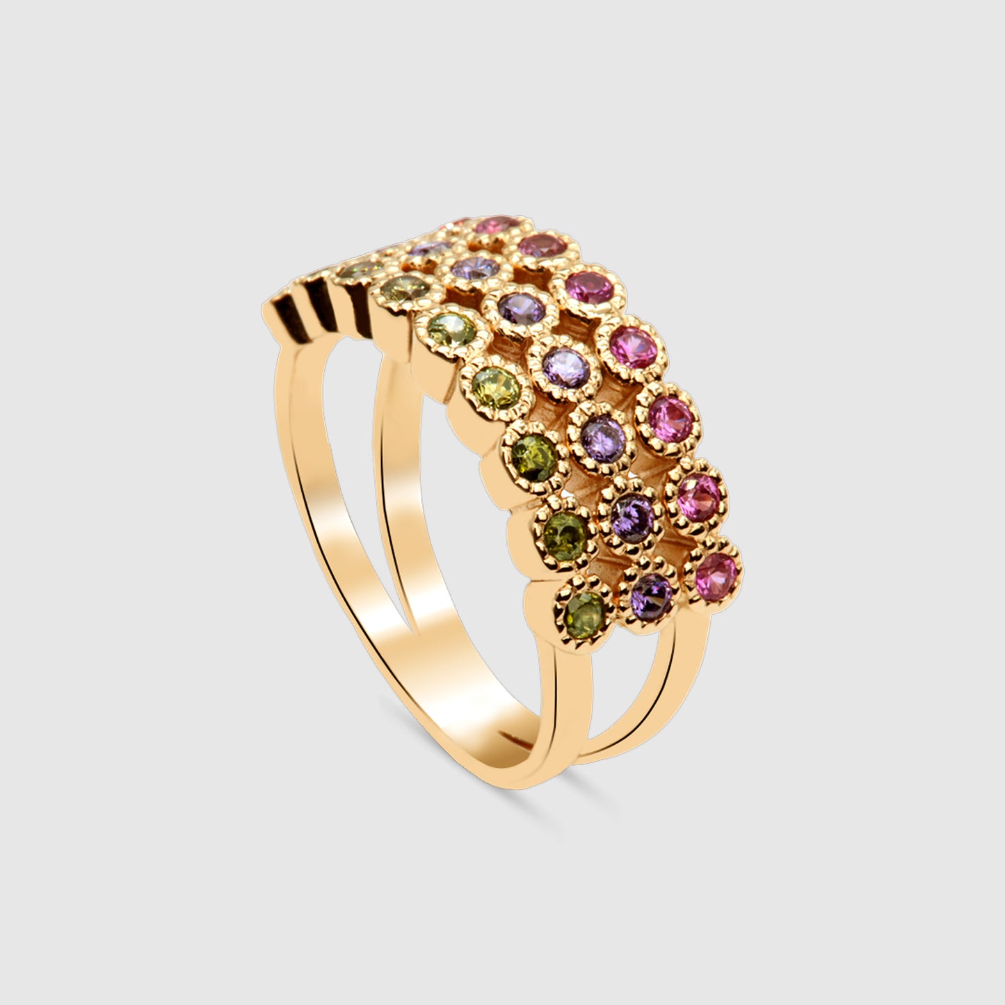 Anillo Oro 18K Fantasía