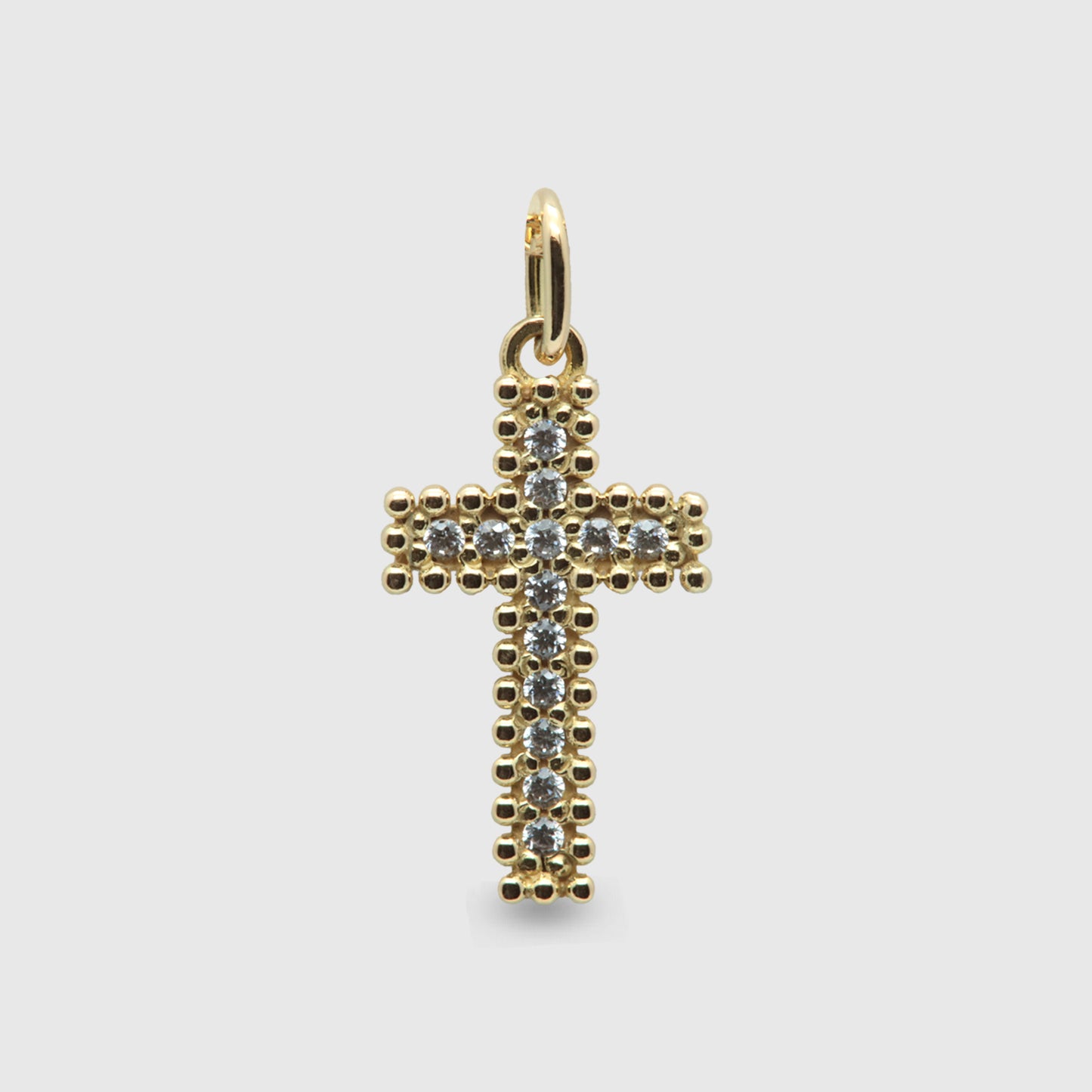 Colgante Cruz Oro 18K