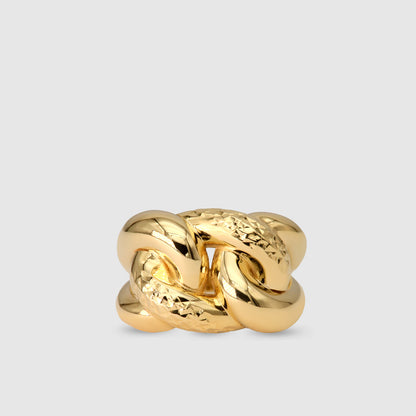 Anillo Oro 18K Eslabón