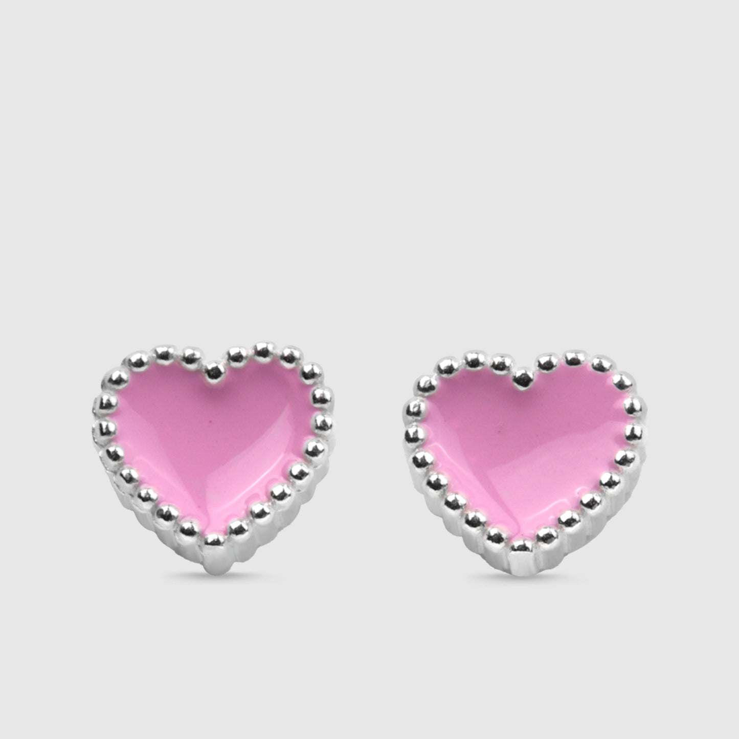 Pendientes Plata Corazon