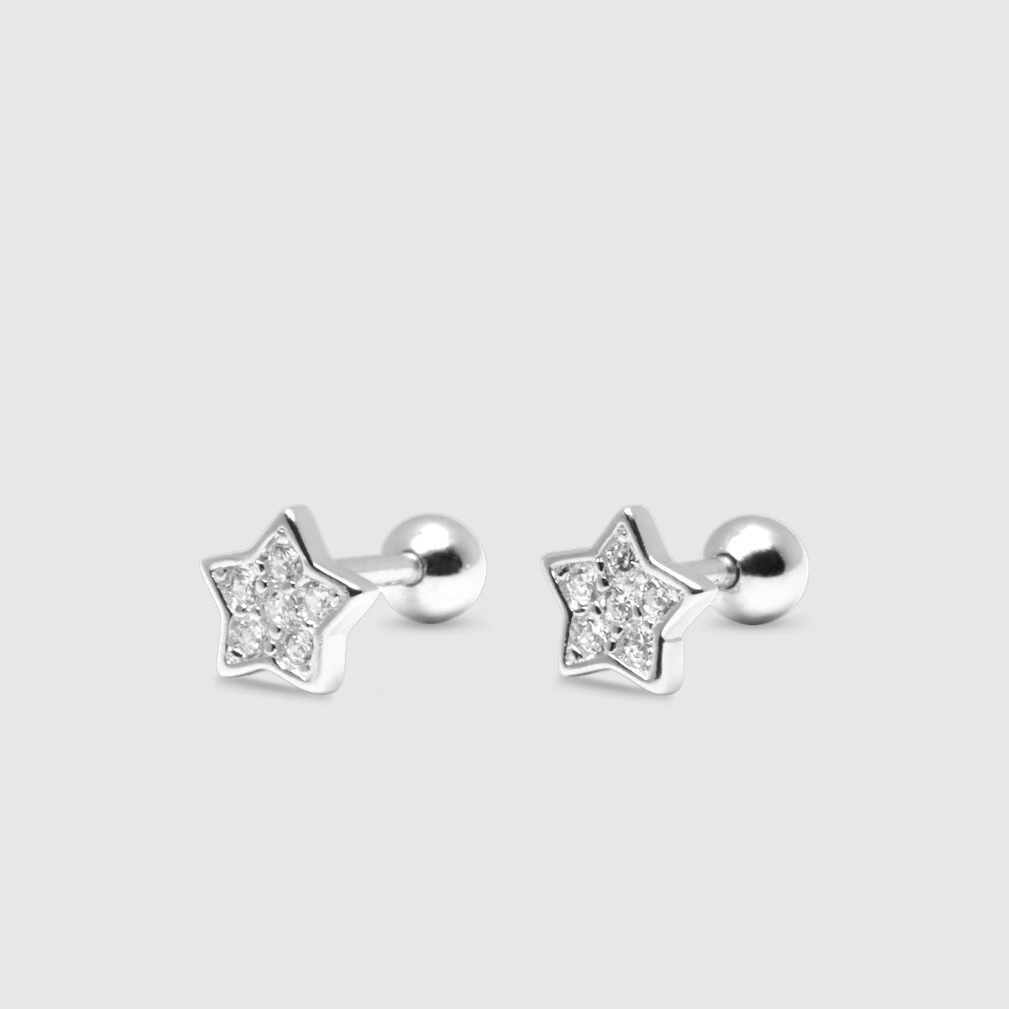 Pendientes Plata 925 estrellitas