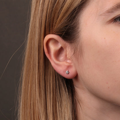 Pendientes Plata 925 Estrella