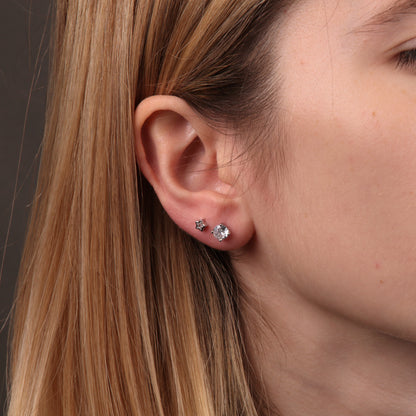 Pendientes Plata 925 circonita