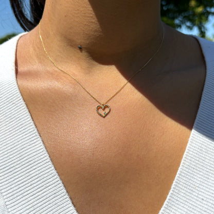 Gargantilla Oro 18K Corazón