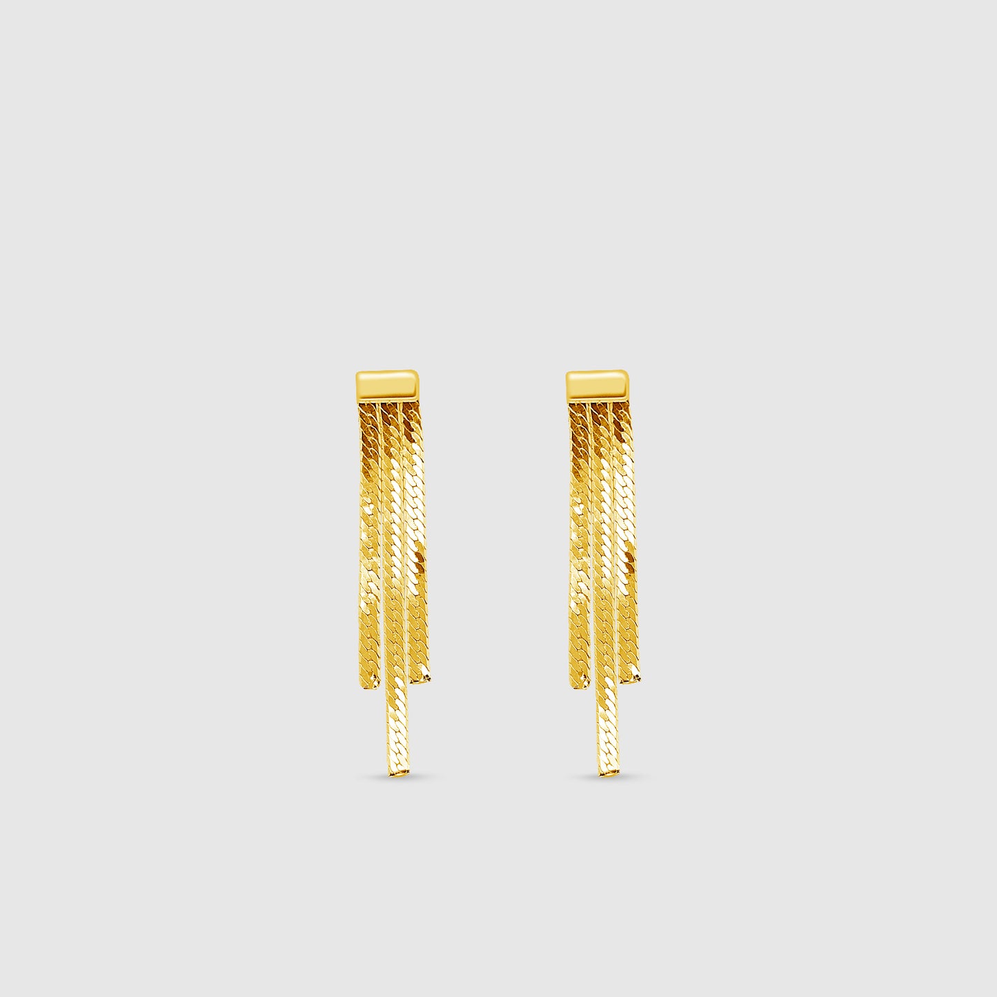 Pendientes Curt Plata 925 Baño Oro