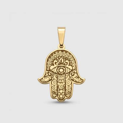 Colgante Mano de Fátima Oro 18K