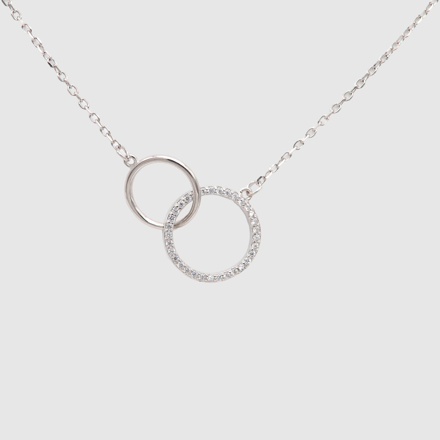 925 Silver Hoops Choker