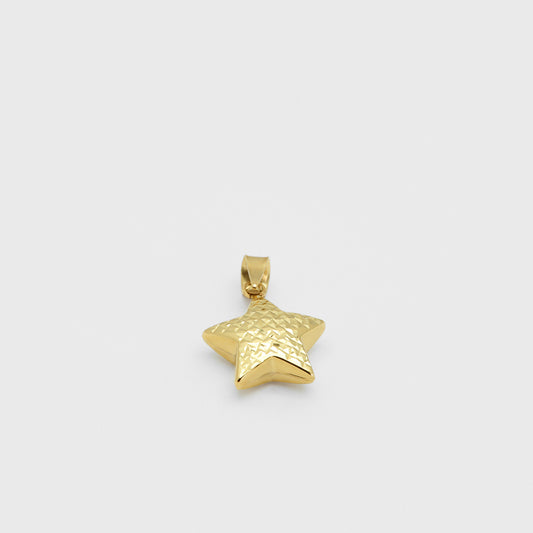 Colgante Stoned Star Oro 18K