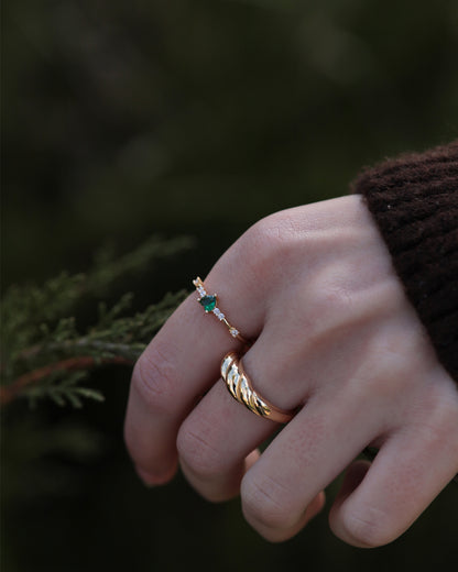 Anillo `Lior´ Plata 925 Baño Oro