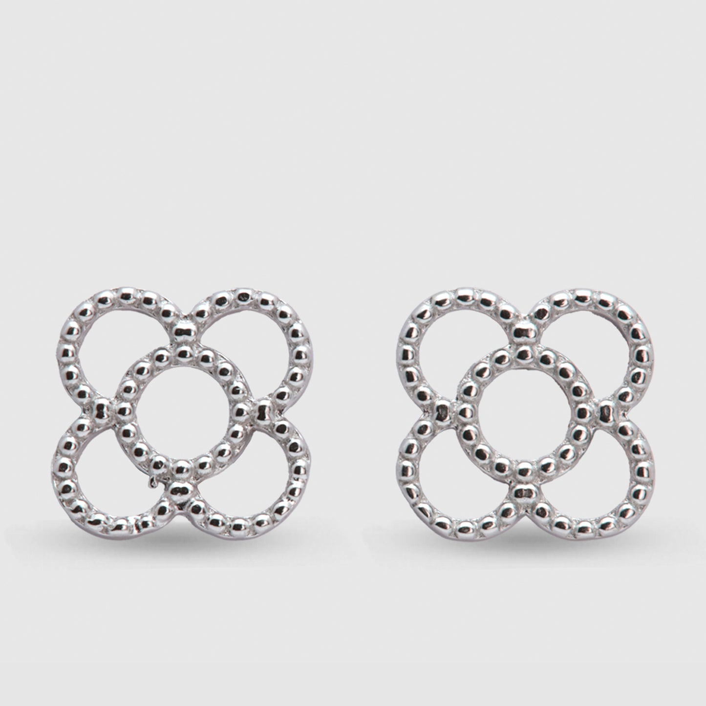 Pendientes flor Plata 925